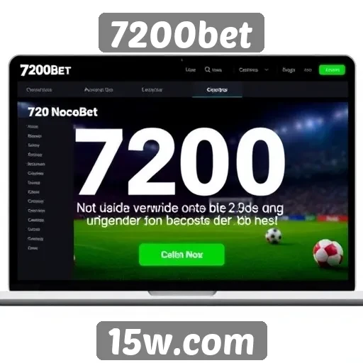 Avaliação das funcionalidades do site 7200bet